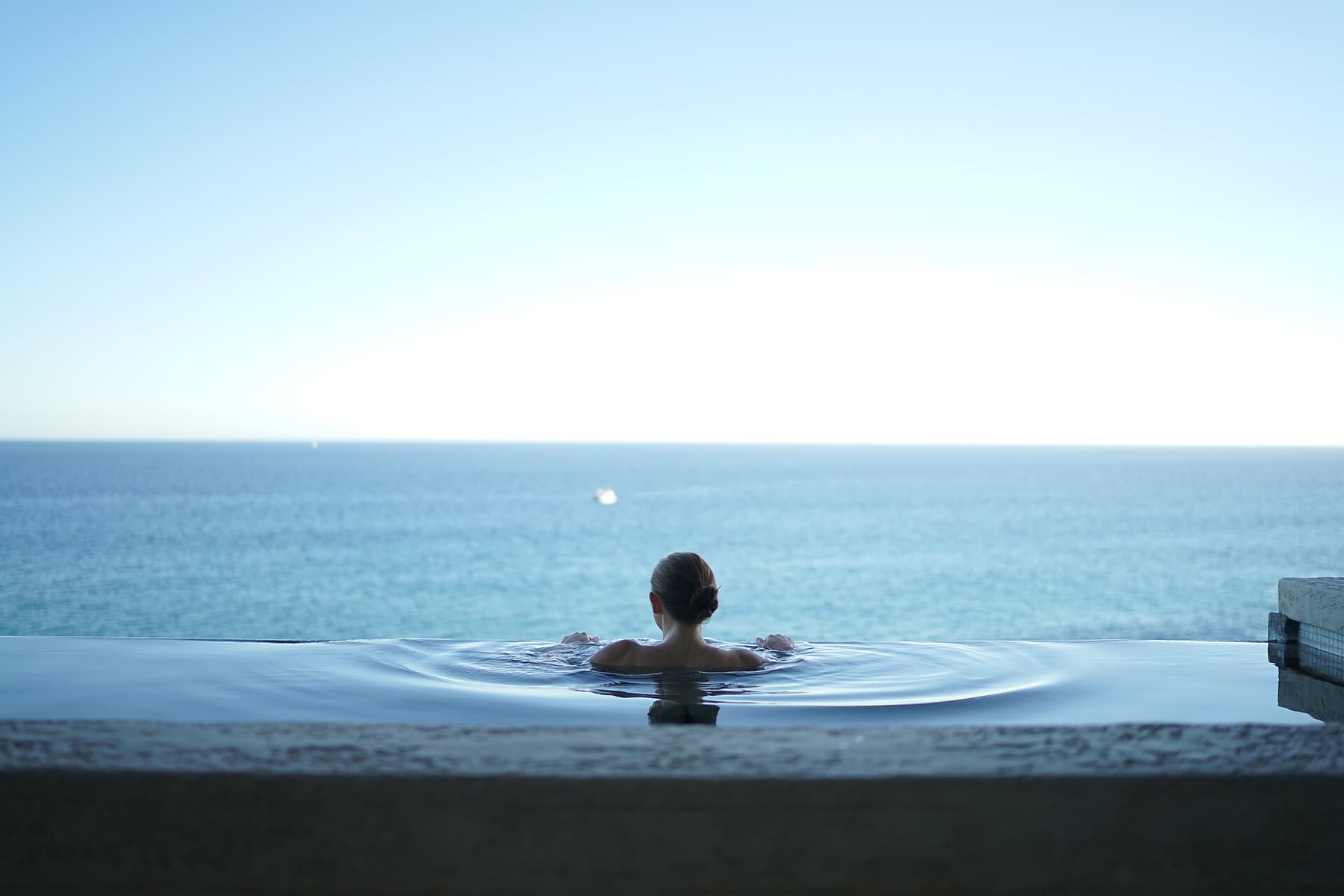 Let the warm water do the rest
